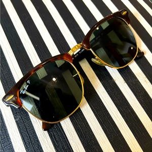 Rayban clubmaster sunglasses 🕶️